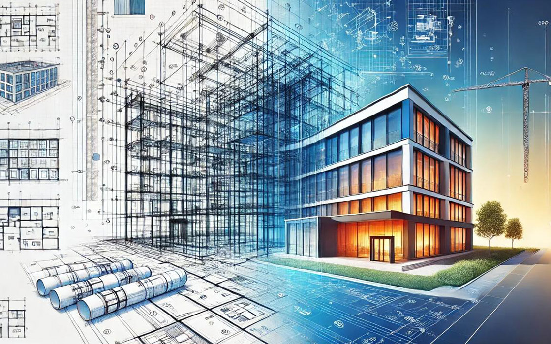 BIM coordinated MEP model produced by the Kent digital engineering team